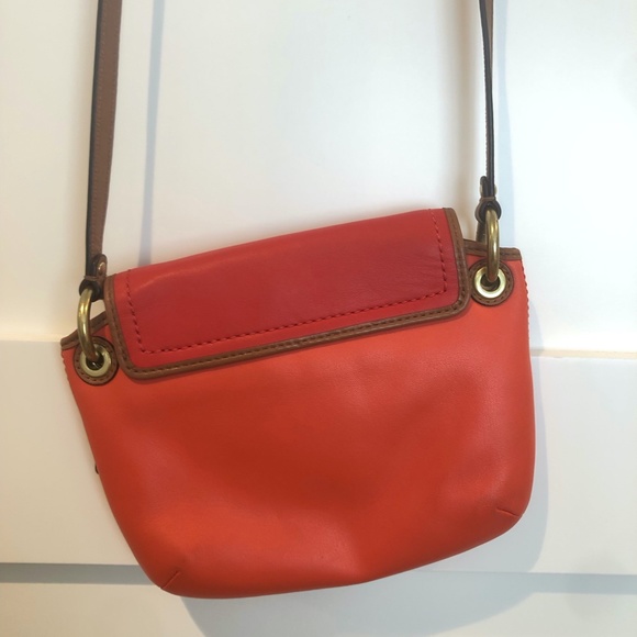 Coach Leather Orange Purse - Picture 3 of 3